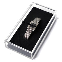 SILVER REVERSIBLE WATCH