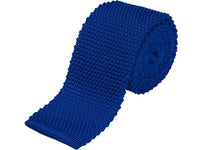 Tie - Knit Tie Blue