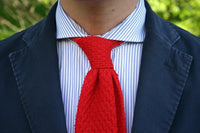 Tie - Knit Tie Red