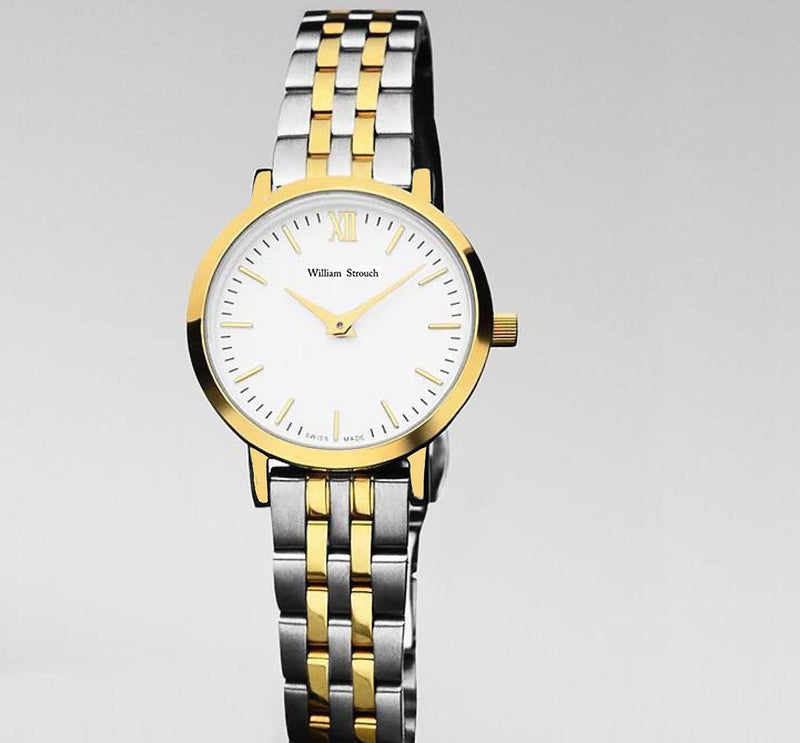 CLASSIC GOLD AND SILVER WATCH